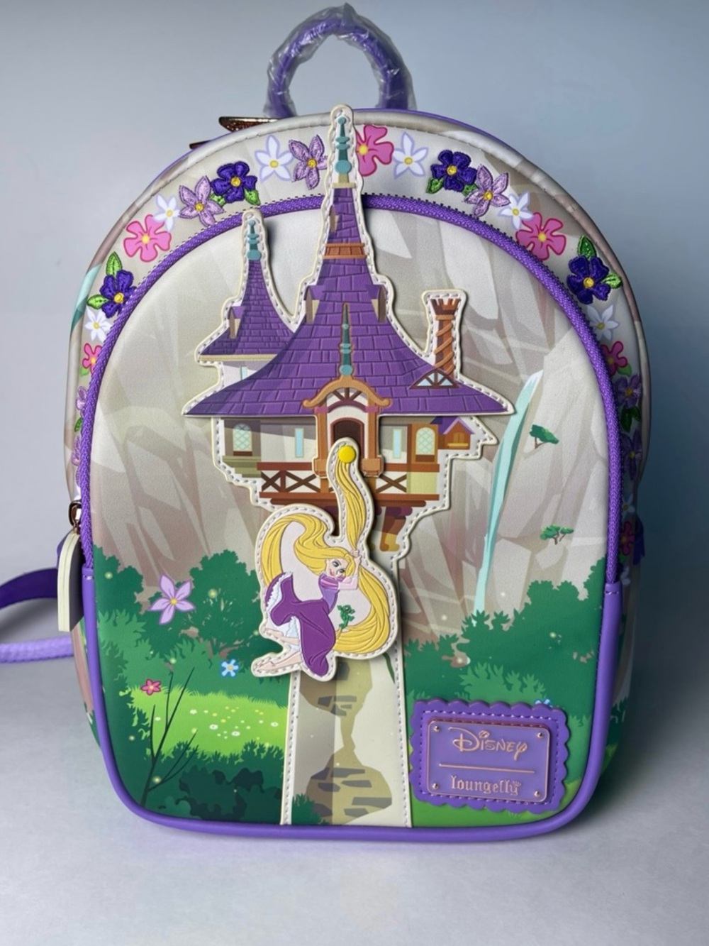 Loungefly Disney Rapunzel Tower Mini Backpack